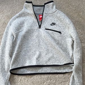 Nike cropped sweatshirt